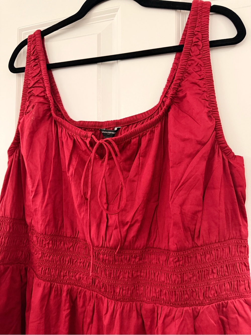 Red Midi Dress - Picture 2 of 5